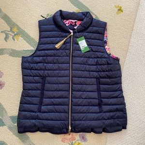 Lilly Pulitzer Navy Vest
